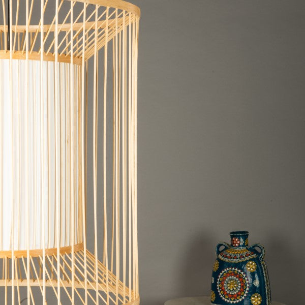 Opium bamboo Pendant Lamp ( D45 X H25 CM )