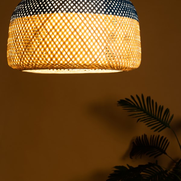 Opium bamboo Pendant Lamp ( D45 X H25 CM )