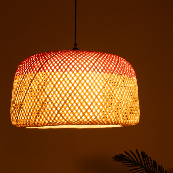 Opium bamboo Pendant Lamp ( D45 X H25 CM )