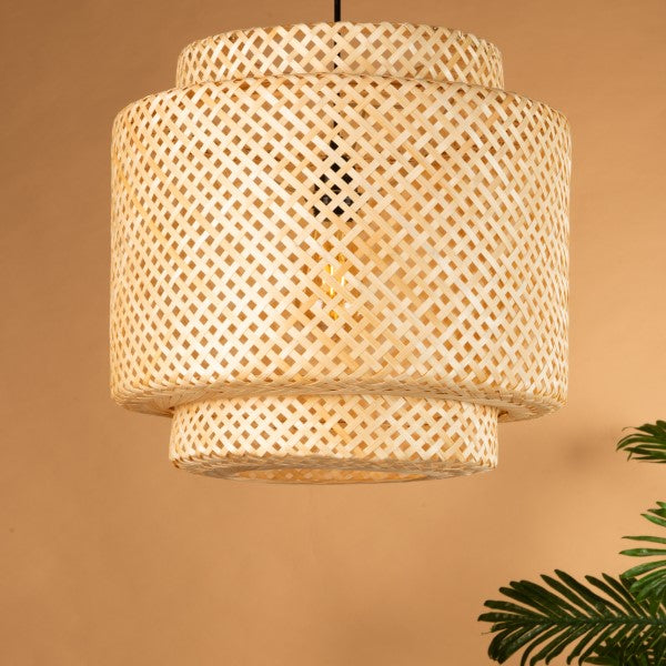 Bamboo Lampshade ( D40 X H37 CM ) Bamboo lighting/ceiling light cylindrical shape